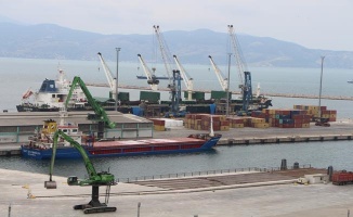 Bandırma'da batan konteyner gemisi