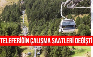 Bursa'da Teleferiğin Çalışma Saatleri Değişti