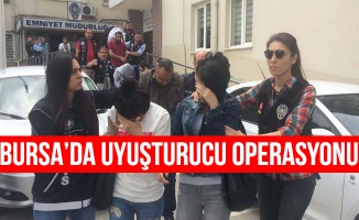 Bursa'daki Uyuşturucu Operasyonu'nda 9 Kişi Gözaltına Alındı