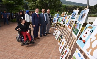 Engelsiz Mobil Eğitim Projesi kursiyerleri kahvaltıda buluştu