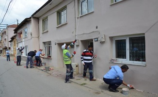 Tarih şehri İznik boya firmaları ile güzelleşiyor