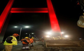 15 Temmuz Şehitler Köprüsü'nde bakım onarım çalışmaları başladı