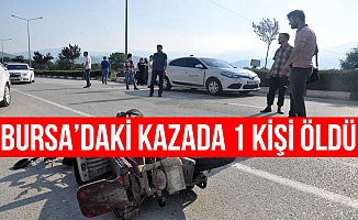 Bursa İnegöl'de Trafik Kazası: 1 Ölü