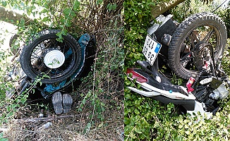 Vize'de Ağaca çarpan motosikletli öldü