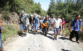 Doğa ve spor tutkunları Mysia Yolları'nda buluştu