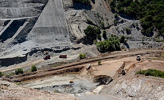 Gölecik Barajı'nda çalışmalar sürüyor