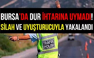 Bursa İnegöl'de Polisin Dur İhtarına Uymayan Şahıs Yakalandı!