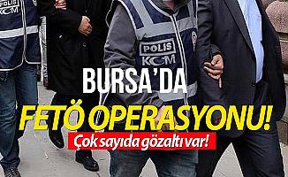 Bursa Merkezli FETÖ/PYD Operasyonunda 17 Gözaltı!