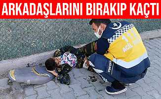 Bursa'da Kazada Yaralanan Arkadaşını Bırakıp Kaçtı
