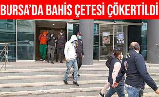 Bursa'da Park Polislerinin Dikkatiyle Bahis Çetesi Çökertildi