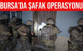 Bursa'da Silah Tacirlerine Şafak Operasyonu: 30 Gözaltı
