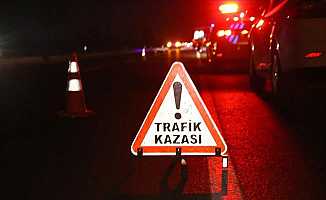 Bursa'da Takla Atan Otomobil Takla Atıp Alev Aldı