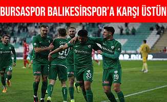 Bursaspor'un Balıkesirspor'a Karşı Üstünlüğü Var