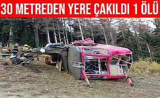 Çekya’da Teleferik Kabini 30 Metreden Yere Çakıldı