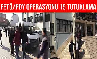 Denizli’deki FETÖ Operasyonunda 15 Kişi Tutuklandı