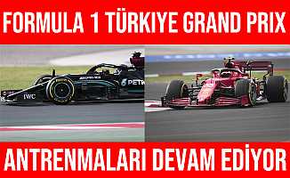 Formula 1 Türkiye Grand Prix Antrenmanında En Hızlı Hamilton