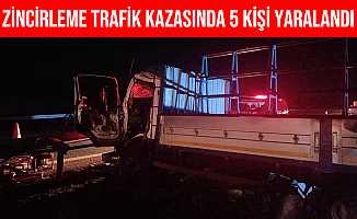 İzmir-İstanbul Karayolunda Zincirleme Trafik Kazası