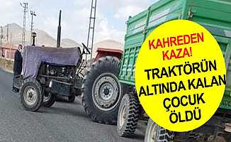 Konya Ereğli'de Traktörden Düşen Çocuk Hayatını Kaybetti