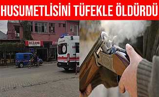 Ödemiş'te Husumetlisini Av Tüfeğiyle Öldürdü