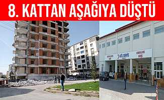 Sivas'ta 8. Kattan Düşen Duvar Ustası Ağır Yaralandı