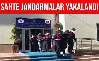 Sivas'ta Sahte Jandarmalar Gerçek Jandarmalara Yakalandı