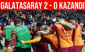 Spor Toto Süper Lig: Galatasaray: 2 - Gaziantep FK: 0