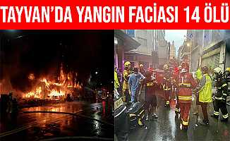 Tayvan'da 13 Katlı Binadaki Yangında 14 Ölü, 51 yaralandı