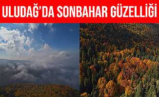 Uludağ’ın Sonbahar Güzelliği Göz Kamaştırdı