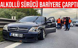 Alkollü Sürücü TEM’de Bariyere Çarptı