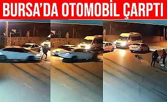 Bursa'da yolun karşısına geçmeye çalışan yaşlı adama otomobil çarptı