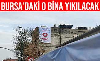 Bursa'daki Boyner Binası Yıkılacak