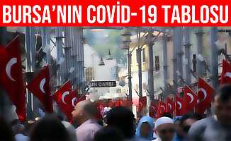 Bursa'nın haftalık Covid-19 vaka sayısında düşüş yaşandı