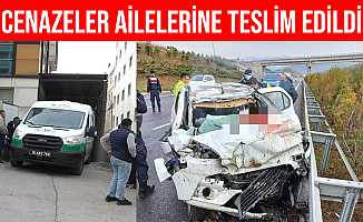 Bursa’daki kazada ölen 4 gencin cenazeleri teslim edildi