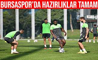 Bursaspor, Kocaelispor Maçının Hazırlıklarını Tamamladı