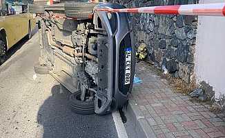 İstanbul Sarıyer’de trafik kazası: 1 yaralı