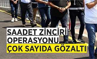 İzmir'deki 'Saadet zinciri' operasyonunda 5 tutuklama