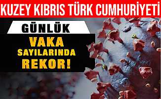 KKTC'de günlük vaka sayısında yeni rekor