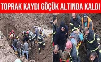 Kocaeli'de 1 İşçi Kayan Toprağın Altında Kaldı