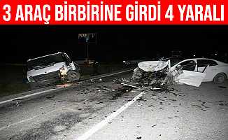 Konya Kulu'daki Trafik Kazasında 4 Kişi Yaralandı
