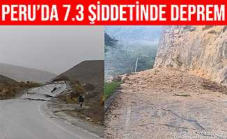 Peru’da 7.3 büyüklüğündeki deprem