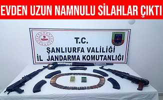 Şanlıurfa Suruç’ta Uzun Namlulu Silahlar Ele Geçirildi