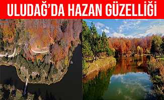 Uludağ'da Hazan Güzelliği Yaşanıyor