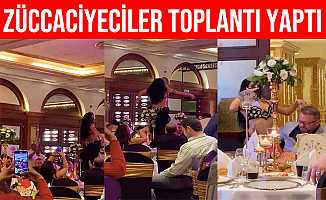 Züccaciyeciler Derneği dansözlü toplantı yaptı