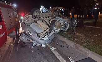 Antalya'da feci trafik kazası: 1 ölü