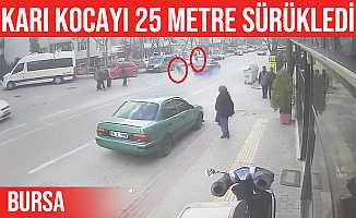 Bursa'da Ehliyetsiz Sürücü Karı Kocaya Çarptı