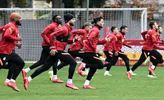 Galatasaray'da Lazio maçı hazırlıkları tamamlandı