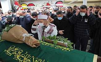 Gülçin Ergül'ün sevgilisi son yolculuğuna uğurlandı