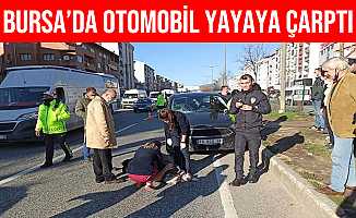 Orhangazi'de otomobilin çarptığı yaşlı adam yaralandı