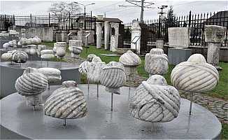 Osmanlı Dönemi mezar taşları sergilenmeye başladı