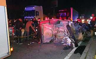 Aydın’da katliam gibi trafik kazası: 2 ölü 3 yaralı